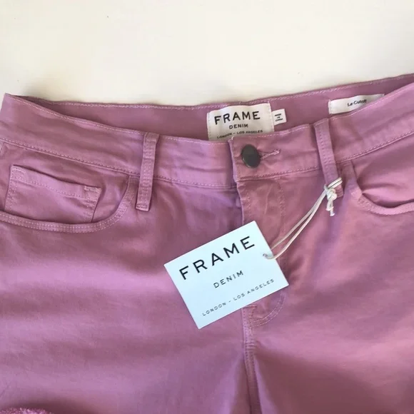FRAME Denim Le Cutoff Shorts (Size 28) NWT - Picture 6 of 14